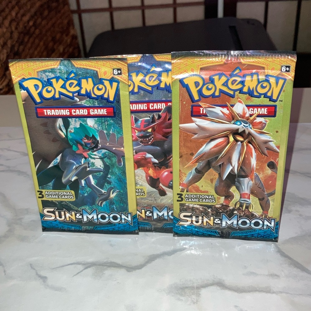 Pokémon TCG: Sun & Moon Dollar Tree Edition (3 Packs)
